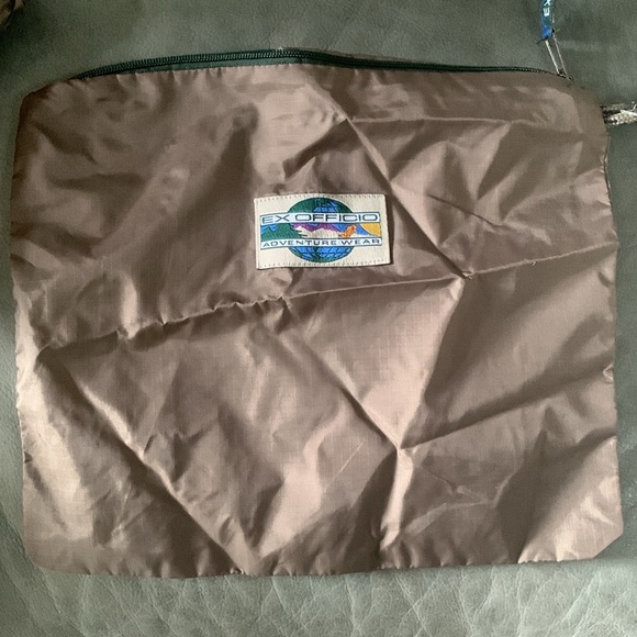 Ex Officio Adventure Wear Unisex Khaki and Green Jacket XXL. Full Zip Hooded. - Picture 11 of 11